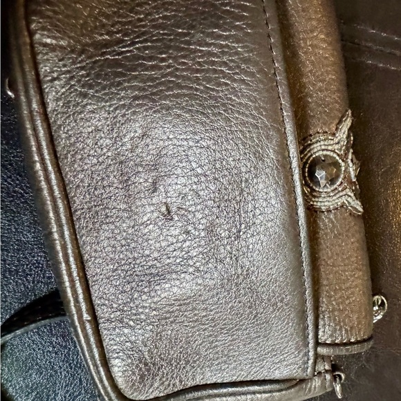 Brighton Anju Metallic Crossbody Bag embellished small - Picture 8 of 12